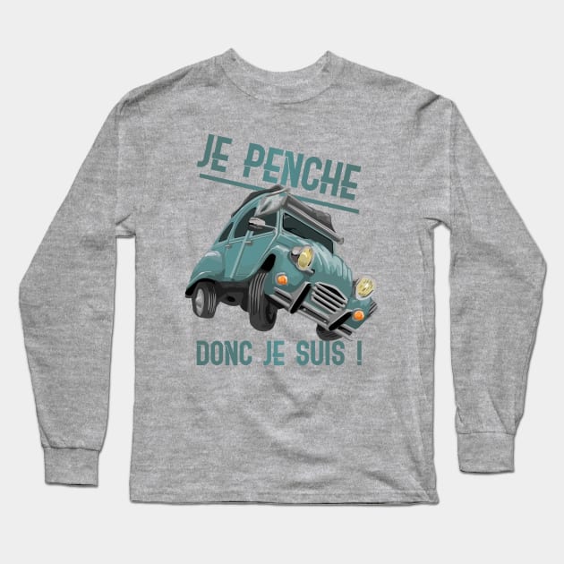 2cv Penche Long Sleeve T-Shirt by RomoneGrafik